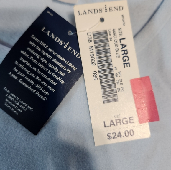 Nwt womens lands end fleece pajamas - Picture 3 of 5